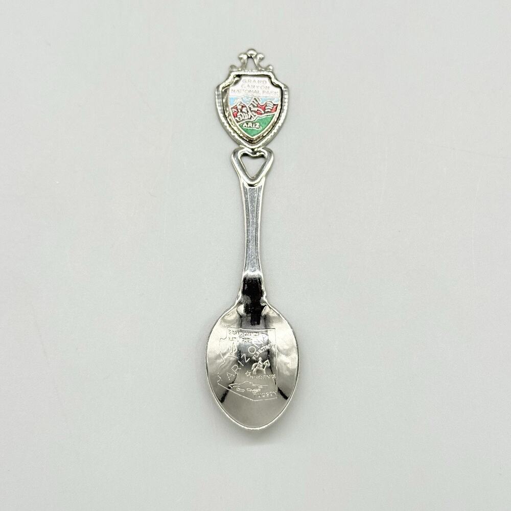 Grand Canyon National Park Arizona Silver Vintage Souvenir Spoon 3.5"